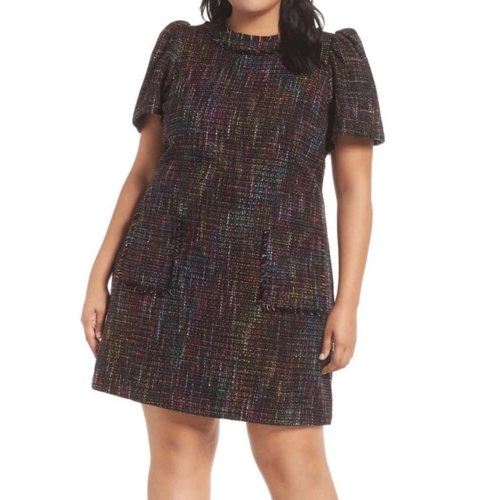 Mod tweed dress